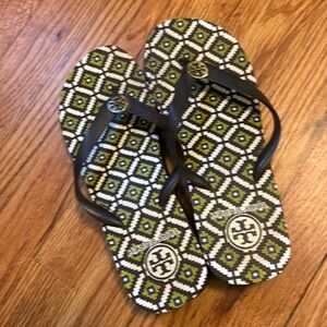 Tory Burch platform flip flops